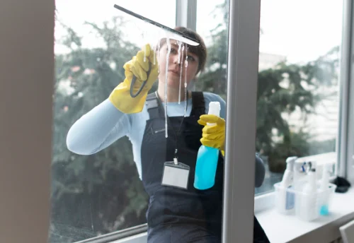 Nettoyage de vitres intérieures et extérieures à la Croix-aux-Mines